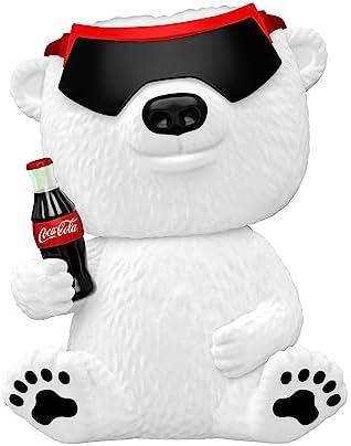 Funko Pop Ad Icons 90's Coca-Cola Polar Bear Flocked