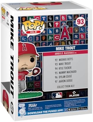 Funko POP MLB Angels - Mike Trout - Collectable Vinyl Figure