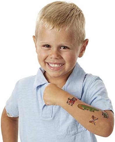 Melissa & Doug Melissa Doug My First Temporary Tattoos Adventure Creatures Sports and