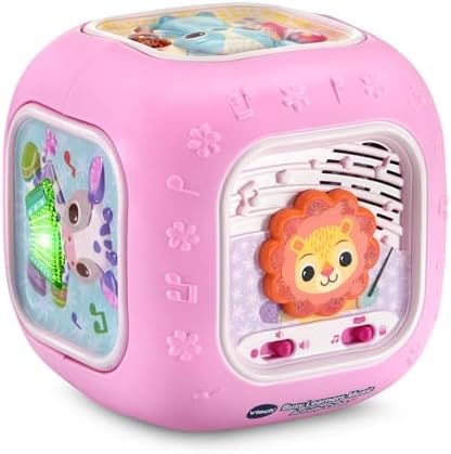VTech Baby Busy Learners Music Activity Cube Pink