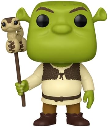 Funko POP Movies Shrek Dream Works 30th - Shrek with Snake - Collectable Vinyl Figure