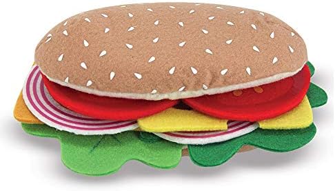 Melissa & Doug Melissa Doug Felt Food Sandwich Set Pretend Play Play Food