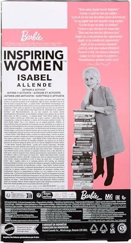 Barbie Signature Collection Inspiring Women Doll Isabel Allende.