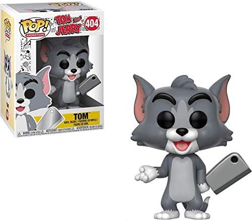 Funko Tom and Jerry - Tom Pop Vinyl Figure Bundled with Compatible Pop Box Protector Case