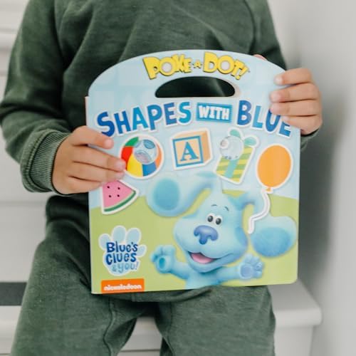 Melissa & Doug Melissa Doug Blue's Clues You Children's Book - Poke-A-Dot Shapes with