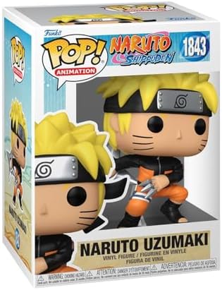 Funko POP Animation Naruto Shippuden - Naruto - Shrkn - 16 Odds for Rare Chase Variant - Metallic - Collectable Vinyl Figure