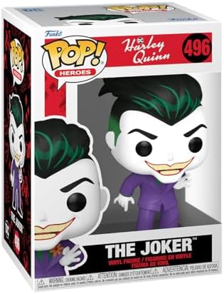 Funko POP Heroes Harley Quinn Animated Series - The Joker - Collectable Vinyl Figure