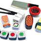Melissa & Doug Melissa Doug Sushi Slicing Wooden Play Food Set Pretend Play Kitchen