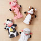 Melissa & Doug Melissa Doug Farm Friends Hand Puppets Set of 4 - Cow Horse Sheep and Pig