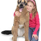 Melissa & Doug Melissa Doug Giant German Shepherd - Lifelike Stuffed Animal Dog over 2