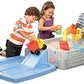 Little Tikes Dirt Diggers Excavator Sandbox for Including lid and Play Sand Multicolor