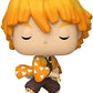 Funko POP Demon Slayer - Zenitsu Agatsuma Pop Vinyl Figure Bundled with Compatible Pop