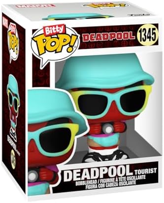 Funko Bitty POP Deadpool - Dinopool 4-Pack and A Surprise Mystery Mini Figure - 0.9 Inch