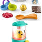 Fisher-Price Baby Learning Toy Laugh Learn Magic Color Mixing Bowl with Pretend Food