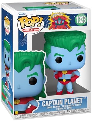 Funko POP Animation Captain Planet - Captain Planet and The Planeteers - Collectable Vinyl Figure
