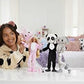 Barbie Cutie Reveal Doll Panda Plush Costume 10 Surprises Including Mini Pet Color Change