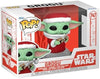 Funko POP Star Wars The Mandalorian Holiday - Grogu Santa - The Child - Baby Yoda - Collectable Vinyl Figure