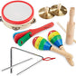 Melissa & Doug Melissa Doug Band-in-a-Box Clap Clang Tap - 10-Piece Musical Instrument