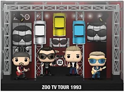 Funko POP Moment Deluxe U2 s Zoo TV Tour 1993 Vinyl Figures 2022 Limited Edition