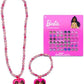 Barbie Jewelry Set for Girls - Bundle With Necklace Sticker Earrings Charm Bracelet More