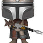 Funko The Mandalorian FunaSko Pop Vinyl Figure 1 Compatible Graphic Protector Bundle 326