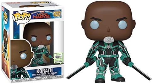 Funko POP Funko Captain Marvel Korath 437 ECCC Shared Sticker