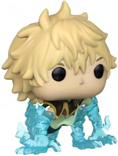 Funko Pop Black Clover Luck Voltia Lightning Armor GITD Chase Pop Figure AAA Anime