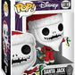Funko POP Disney The Night Before Christmas 30th - Santa Jack Skellington - Collectable Vinyl Figure