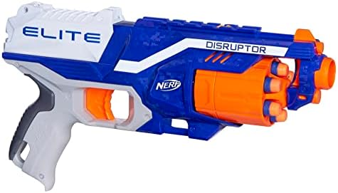Nerf Elite Disruptor Dart Blaster Reflex Slam Fire Blue Easter Gifts for Amazon