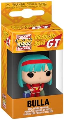 Funko POP Keychain DBGT - Bulla - Dragon Ball Novelty Keyring - Collectable Mini Figure -