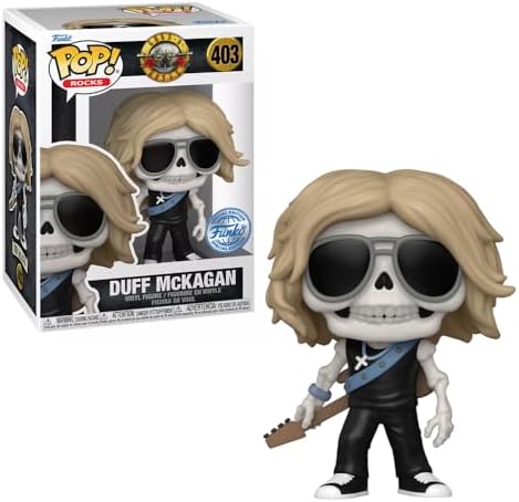 Funko Pop Rocks Duff McKagan Skeleton Vinyl Figure 3.8 Inches