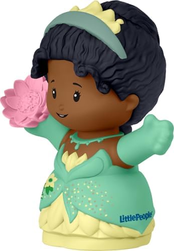 Fisher-Price Disney Princess Tiana Little People Single Character Figure Toddler Toy for