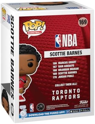 Funko POP NBA Raptors - Scottie Barnes - Collectable Vinyl Figure