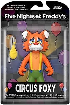 Funko Action Figure Five Nights at Freddy's - Circus Foxy - Collectable - - - for Boys