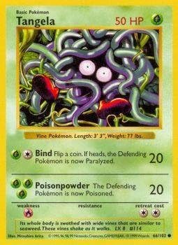 Pokemon - Tangela 66102 - Base Set