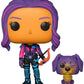 Funko Pop Marvel Black Light Vinyl Figure Collection MCU Glow Toy Kate Bishop Lucky
