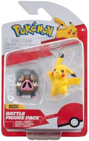 Pokemon Pikachu Ferkuli Battle Mini Figures Set 5 cm from The Battle Figure Pack