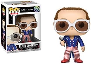 Funko Pop Rocks Elton John - Red White Blue Collectoble Figure