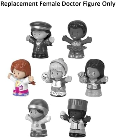 Mattel Replacement Female Doctor Figure for Fisher-Price Little People Playset
