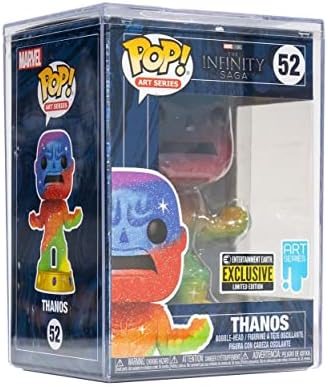 Funko Marvel Infinity Saga Thanos Art Series Pop Vinyl Figure with Premium Pop Protector
