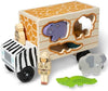 Melissa & Doug Melissa Doug Animal Rescue Shape-Sorting Truck - Wooden Toy With 7 Animals and 2 Play Figures -Vehicle