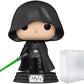 Funko POP Star Wars The Mandalorian - Luke Skywalker Glow-in-The-Dark Funko Vinyl Figure