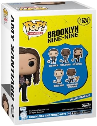 Funko POP TV Brooklyn Nine Nine - Stressed Amy Santiago - Collectable Vinyl Figure