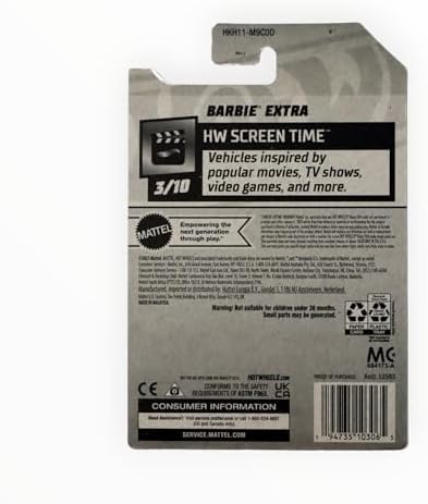 Hot Wheels Barbie Extra HW Screen Time 310