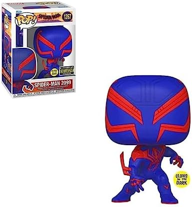 Funko Pop Movies Spider-Man Across the Spider-Verse 2099 Glow-in-the-Dark Pop Vinyl