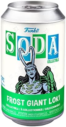Funko Vinyl SODA Marvel Friday What If - Frost Giant Loki - 16 Odds for Rare Chase Variant - Marvel Comics - Collectable Vinyl Figure