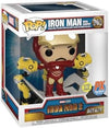 Funko Pop Iron Man 2 Iron Man MKIV with Gantry Glow-in-The-Dark Deluxe Vinyl Figure