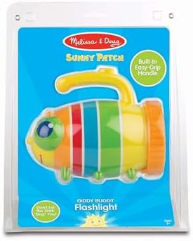 Melissa & Doug Melissa Doug Sunny Patch Giddy Buggy Flashlight With Easy-Grip Handle