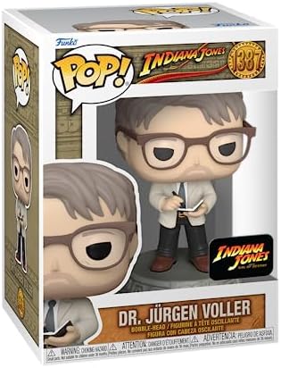 Funko Pop Movies Indiana Jones and The Dial of Destiny - Dr. JuIrgen Voller - Collectable Vinyl Figure