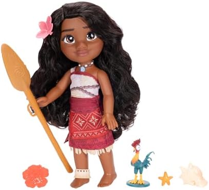 Disney Moana 2 My Singing Friend Moana Doll Heihei Figure Playset